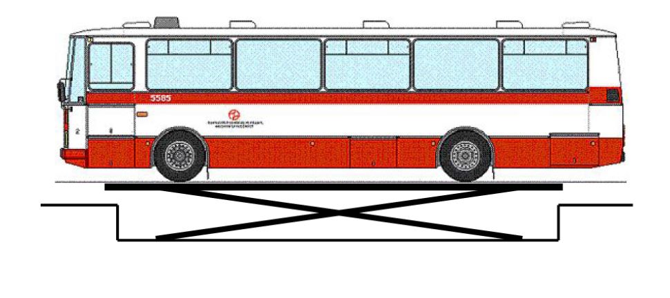 MAKETA AUTOBUSU / PL52